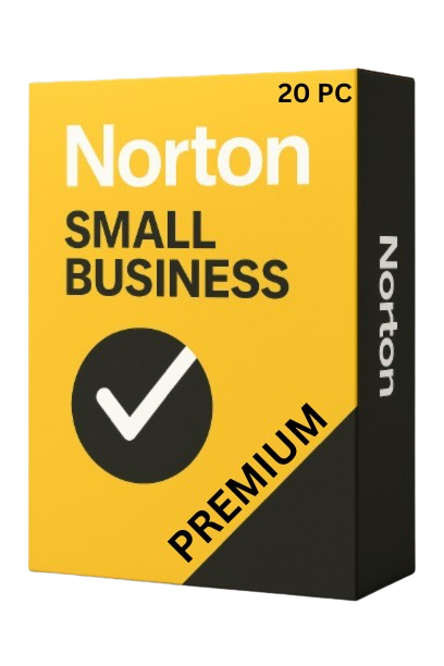 Antivirus Norton Small Business Premium 20 PC 1 an pour entreprise
